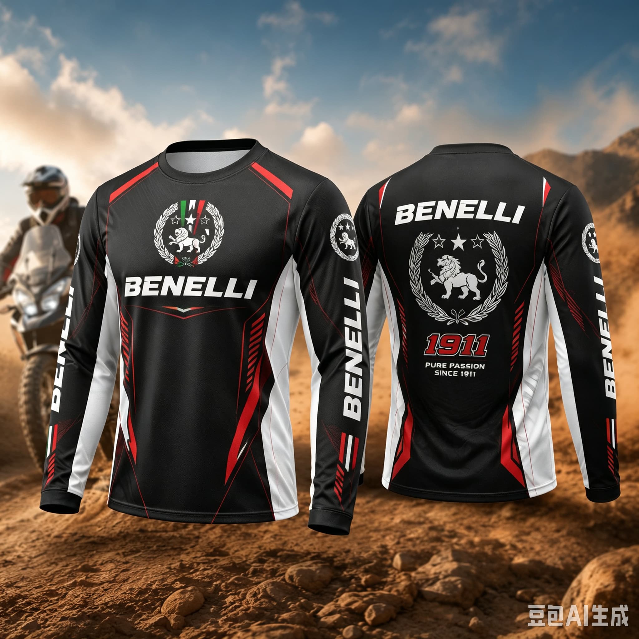 เสื้อยืดแขนยาว Benelli Rider ร - Outdoor Adventure Outfit บทวิจารณ์และราคา