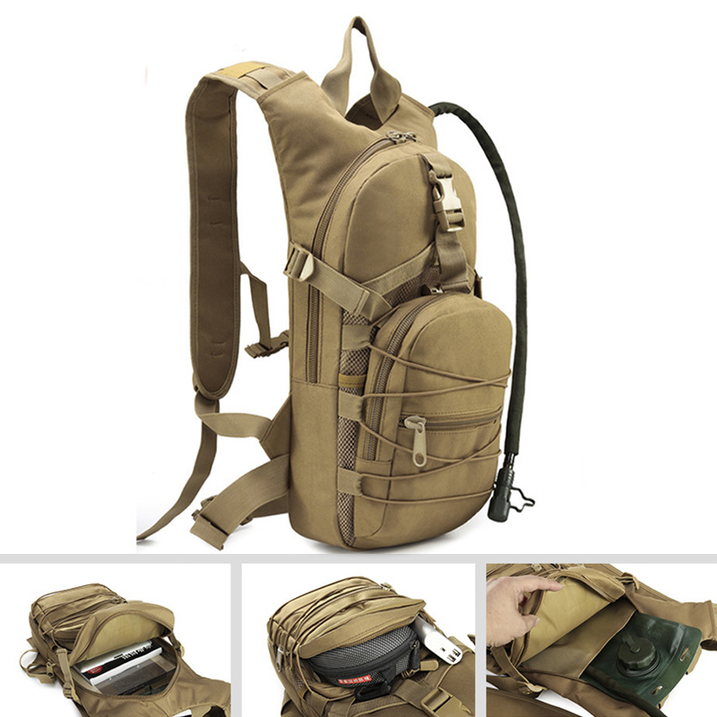 น้ำหนักเบายุทธวิธีกระเป๋าเป้สะ - Outdoor Adventure Backpack บทวิจารณ์และราคา