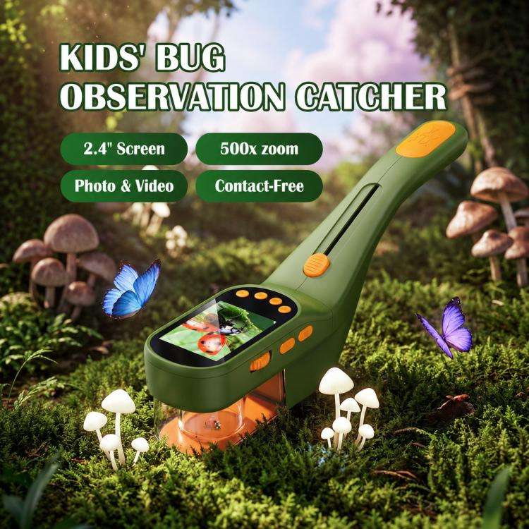 กล้องจุลทรรศน์พลาสติกสำหรับเด็ - Outdoor Adventure Kit For Kids บทวิจารณ์และราคา